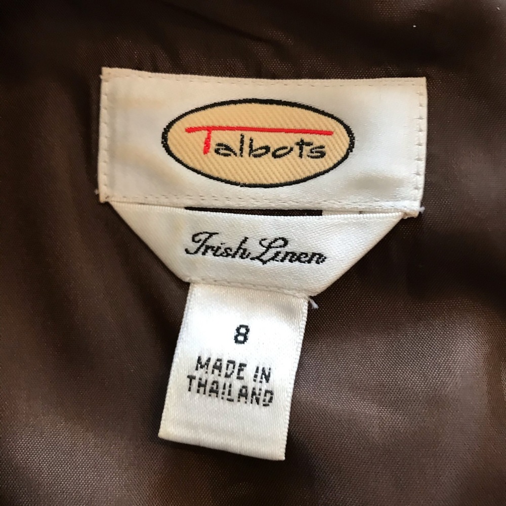 Talbots Linen Dress - Picture 5 of 8